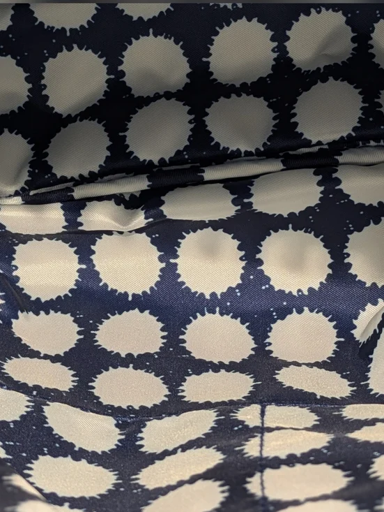 Vera Bradley Indigo Quilted Convertible Backpack Tote - Picture 10 of 12